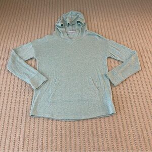 Long Sleeve Hooded Shirt - Size: L 10 / 12